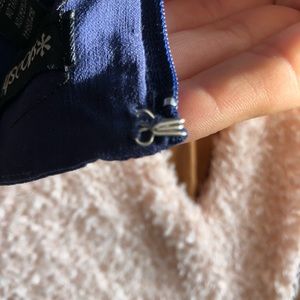 Ultra high rise blue blue shorts!